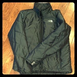 EUC Women’s North Face Dark grey winter jacket